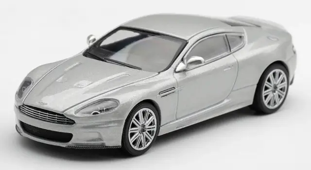 [予約] MINI-GT 1/64 アストンマーチン DBS 2008 ライトニングシルバー 2008 (左ハンドル)　MGT01360-L