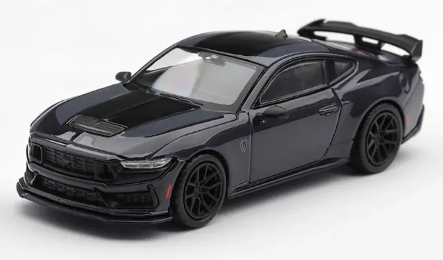 [予約] MINI-GT 1/64 フォード マスタング ダークホース ブルーエンバー (左ハンドル)　MGT01363-L
