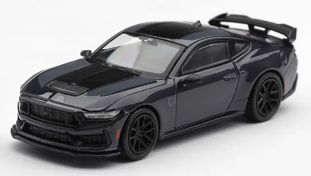 [予約] MINI-GT 1/64 フォード マスタング ダークホース ブルーエンバー (右ハンドル)　MGT01363-R
