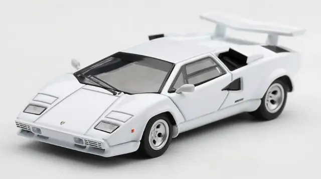 [予約] MINI-GT 1/64 ランボルギーニ カウンタック LP500S ホワイト(左ハンドル)　MGT01366-L