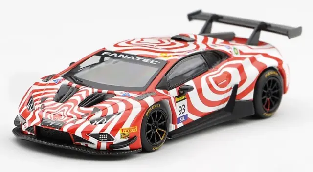[予約] MINI-GT 1/64 ランボルギーニ ウラカン GT3 EVO2 バサースト12h 2025 No.93 ウォールレーシング (左ハンドル）　MGT01371-L