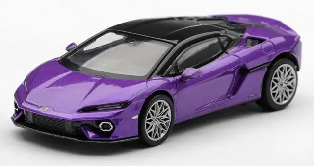 [予約] MINI-GT 1/64 ランボルギーニ テメラリオ ヴィオラパシファエ（左ハンドル）　MGT01394-L
