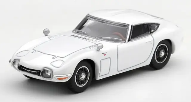 [予約] MINI-GT 1/64 トヨタ 2000GT ペガサス ホワイト (右ハンドル)　MGT01417-R