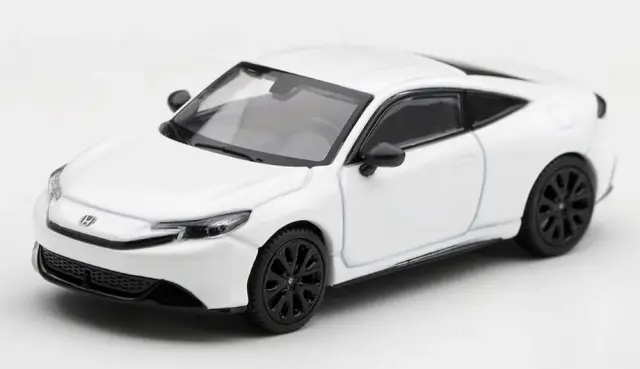 [予約] MINI-GT 1/64 ホンダ プレリュード ムーンリットホワイトパール (右ハンドル)　MGT01422-R