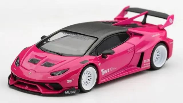 [予約] MINI-GT 1/64 LB★WORKS ランボルギーニ ウラカン GT ルビーパープル (左ハンドル)　MGT01424-L