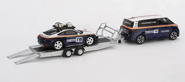 予約] MINI-GT 1/64 ポルシェ 911 ダカール No.718