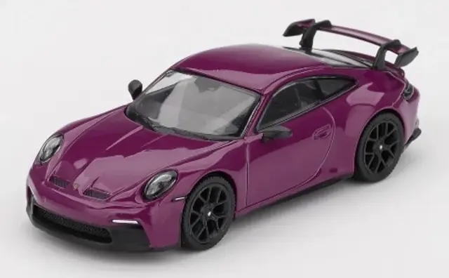 予約] MINI GT 1/64 ポルシェ 911 (992.1) ルビーストーンレッド