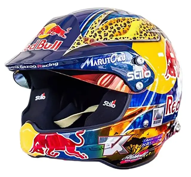 [予約] スティーロ 1/2 ヘルメット 勝田貴元 トヨタ ヤリスGR ラリー1 2025 サファリラリー　MH2508