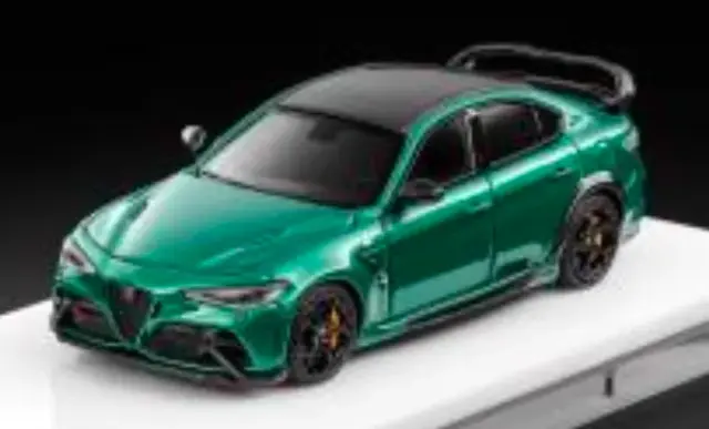 [予約] モーターヘリックス 1/64 アルファロメオ ジュリア GTAm モントリオールグリーン　MH64009MG