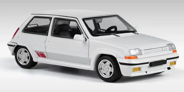[予約] マスディ 1/64 ルノー 5 GT ターボ ホワイト　MI1000