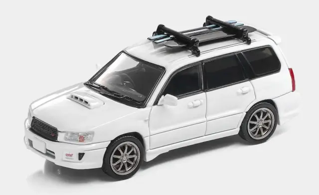 [予約] モデルモデル 1/64 スバル フォレスター STI Version ホワイト　MM64-SG9-003