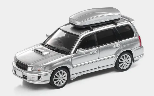 [予約] モデルモデル 1/64 スバル フォレスター STI Version シルバー　MM64-SG9-004