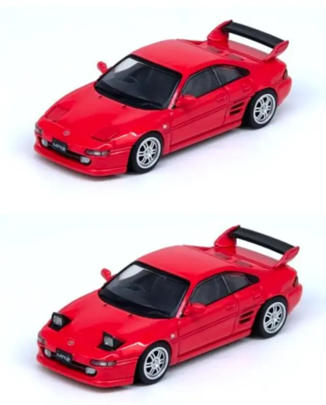 TOYOTA MR2 SW20 赤 1/18 イグニッションモデル IG3338 Ignition Model 1/18 Toyota MR2 (SW20) Red finished product
