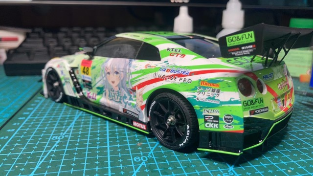 ミニチュアデカール 1/24 脱毛 Dステイション K'sフロンティア