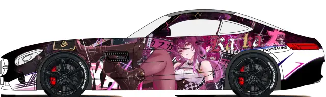 [予約] ミニチュアデカール 1/24 メルセデス SLS AMG 崩壊スターレイル カフカ タミヤ対応フルデカール　MS24046