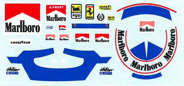 MSMクリエイション 1/18 アイルトン・セナ フィギュア デカール