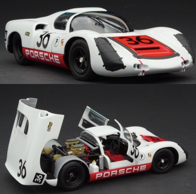 [予約] エグゾト 1/18 ポルシェ 910 セブリング 12h 1967 No.36 クラスウィナー　MTB00066B