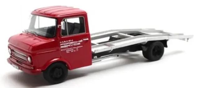 [予約] マトリックス 1/43 オペル ブリッツ Hahn Porsche Service 1962  レッド　MX51502021