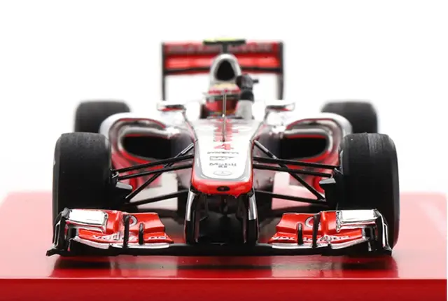 L・ハミルトン マクラーレン メルセデス ショーカー モデルカー SEVEN COLLECTION特注スパーク 1/43 マクラーレン MP4/27