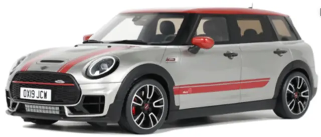 [予約] オットーモビル 1/18 ミニ クラブマン (F54) JCW 2021 シルバー　OTM1106