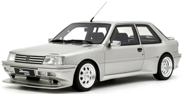 [予約] オットーモビル 1/18 プジョー 309 GTI 16 ディマー コンプレッサー 1995 シルバー　OTM1202