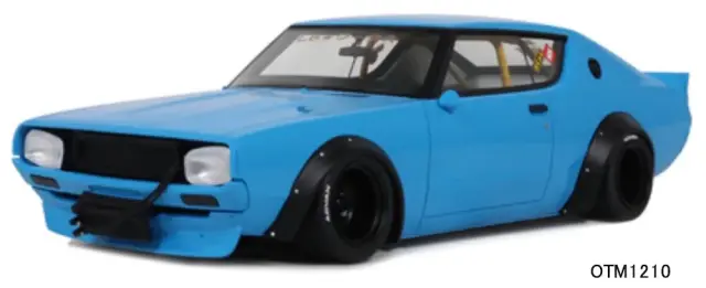 [予約] オットーモビル 1/18 ニッサン スカイライン 2000 GT-R (KPGC110) by LB★WORKS 2024 ブルー 限定生産品　OTM1210
