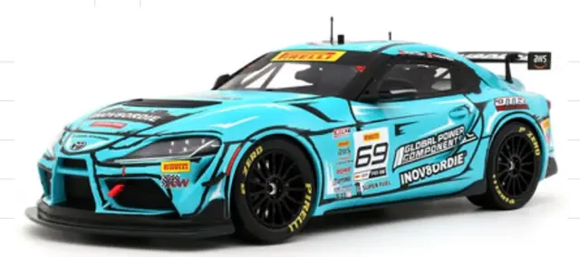 CHOROCCO The Record Rider ミニカー 予約] オットー 1/18 トヨタ GR スープラ GT4 Evo 2 2025 No.69 限定