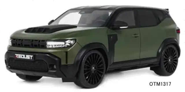 [予約] オットーモビル 1/18 ダチア ダスター リダスト スポーツ 4×2 ハイブリッド 2025 グリーン OTM1317