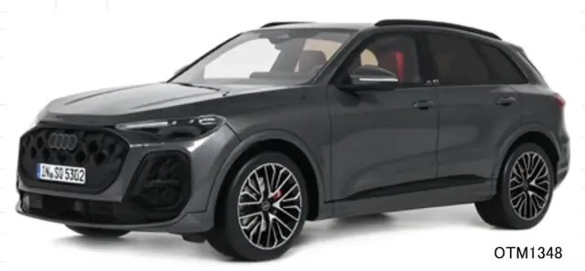 [予約] オットーモビル 1/18 アウディ SQ5 TFSI 2025 グレー 限定生産品　OTM1348