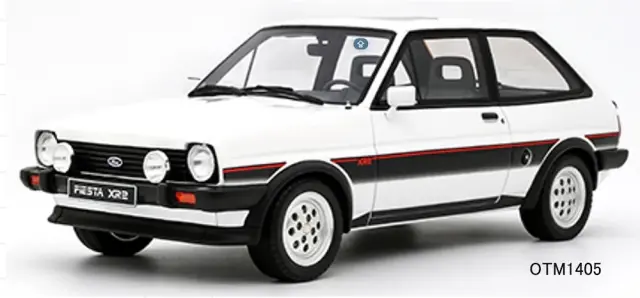 [予約] オットーモビル 1/18 フォード フィエスタ Mk.1 XR2 1981 ホワイト OTM1405