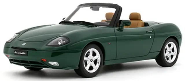 [予約] オットーモビル 1/18 フィアット バルケッタ リミテッドエディション 1998 グリーン　OTM1406