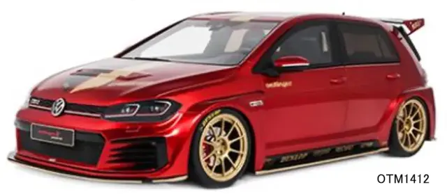 [予約] オットーモビル 1/18 フォルクスワーゲン ゴルフ VII エッティンガー TCR GERMANY STREET 2019 キャンディレッド OTM1412