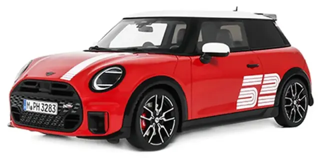 [予約] オットーモビル 1/18 ミニ クーパー JCW 1965 ビクトリーエディション 2026 レッド　OTM1418