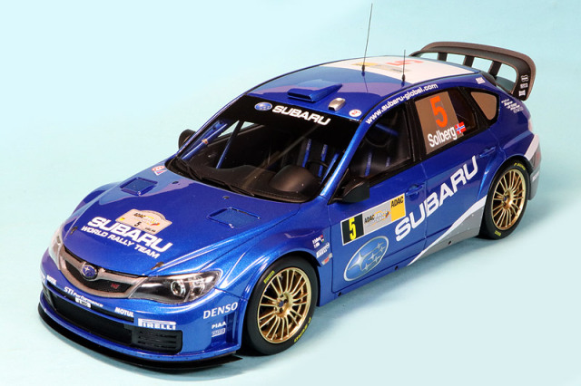 オットーモビル 1 18 スバル インプレッサ Wrc 08 No 5 Otm365