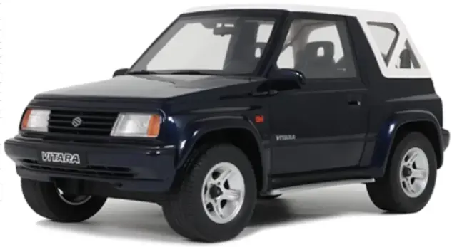 [予約] オットーモビル 1/18 スズキ ビターラ カブリオ JLX 1994 ディープブルー　OTM492
