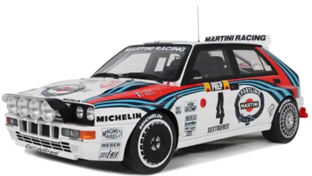 [予約] オット モデル 1/12 ランチア デルタ HF インテグラーレ Gr.A モンテカルロラリー 1992 No.4 限定生産品　OTMG097