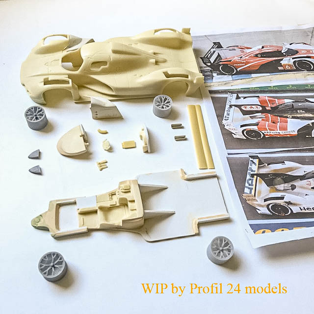 プロフィール24 1/24 レジンキット ポルシェ 963 ペンスキーモータスポーツ ルマン 2024 No.4/5/6　P24145K