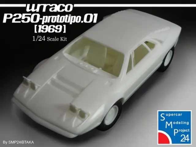 ★商談中★　601 プルバックミニカー ランボルギーニウラッコP250 ☆商談中☆ 601 プルバックミニカー ランボルギーニウラッコP250