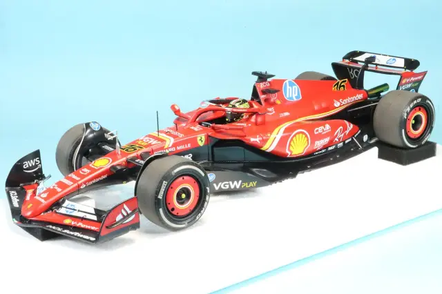 BBR/ミニチャンプス 1/18 フェラーリ SF-24 シャルル・ルクレール