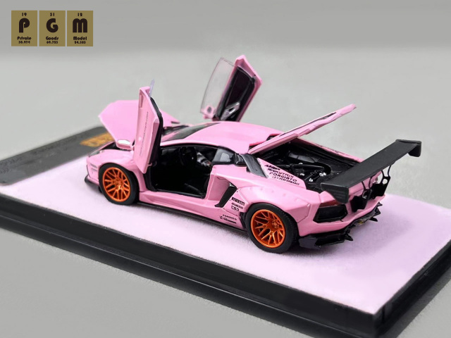 予約] PGM 1/64 LB ワークス ランボルギーニ アヴェンタドール LP700-4 