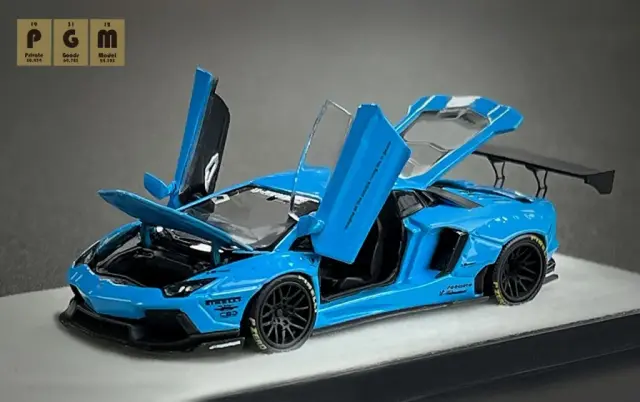 PGM GT ショー 999限定品1/64ランボルギーニアヴェンタドール希少品 PGM GT ショー 999限定品1/64ランボルギーニアヴェンタドール