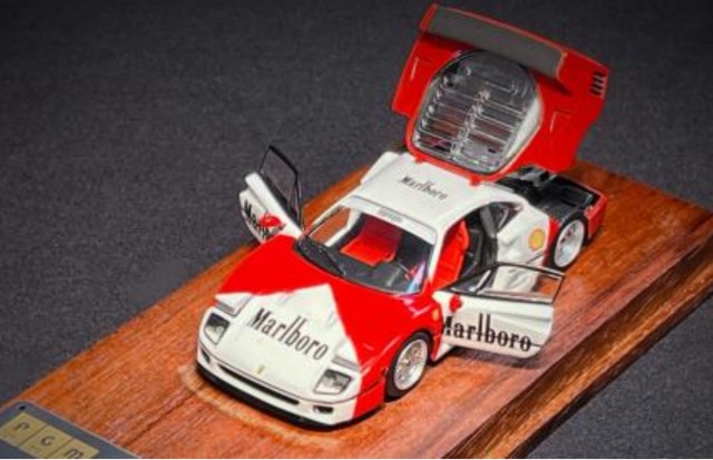 予約] PGM (Private goods model) 1/64 フェラーリ F40 マルボロカラー 