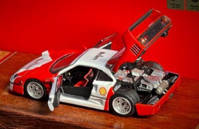 予約] PGM (Private goods model) 1/64 フェラーリ F40 マルボロカラー  