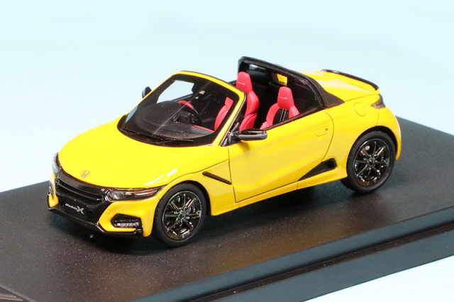 MARK43 1/43 ホンダ S660 モデューロ X 2020 カーニバルイエローII 