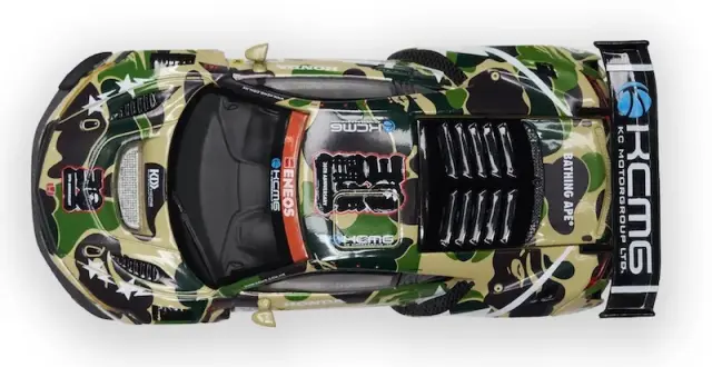 PopRace/BAPE® ホンダ NSX GT3 ミニカー 1/64 POPRACE x BAPE 1:64 HONDA NSX GT3 EVO22BAPE – Horizon Diecast