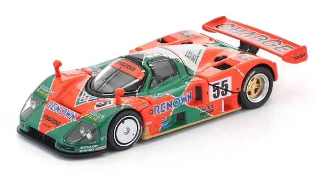 [予約] POPレース 1/64 マツダ 787B ルマン 1991 No.55 ウィナー カウル脱着　PR640301