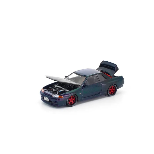 ミニカー Grampus! 予約] POPレース 1/64 ニッサン スカイライン GT-R（R32