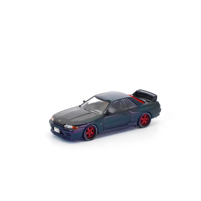 35P プロモ 美品 1枚 予約] POPレース 1/64 ニッサン スカイライン GT-R（R32
