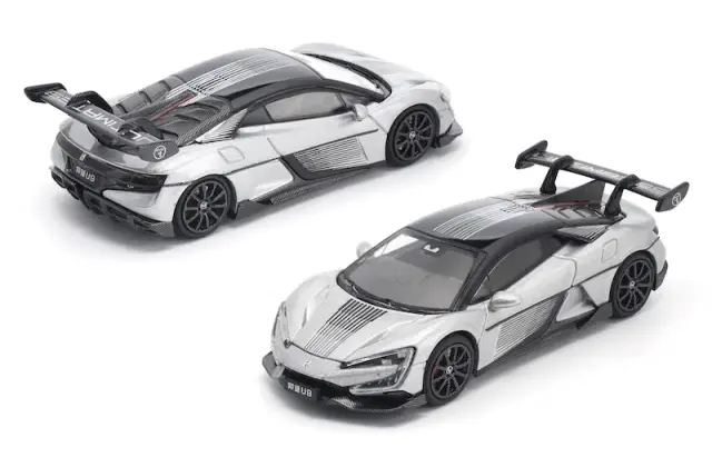[予約] POPレース 1/64  ヤンワン U9 シルバー　PR640442