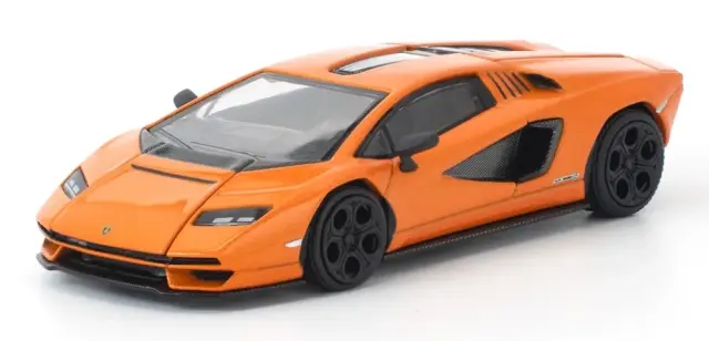 [予約] POPレース 1/64 ランボルギーニ カウンタック LPI 800-4 アランチャ・アトラス　PR640450